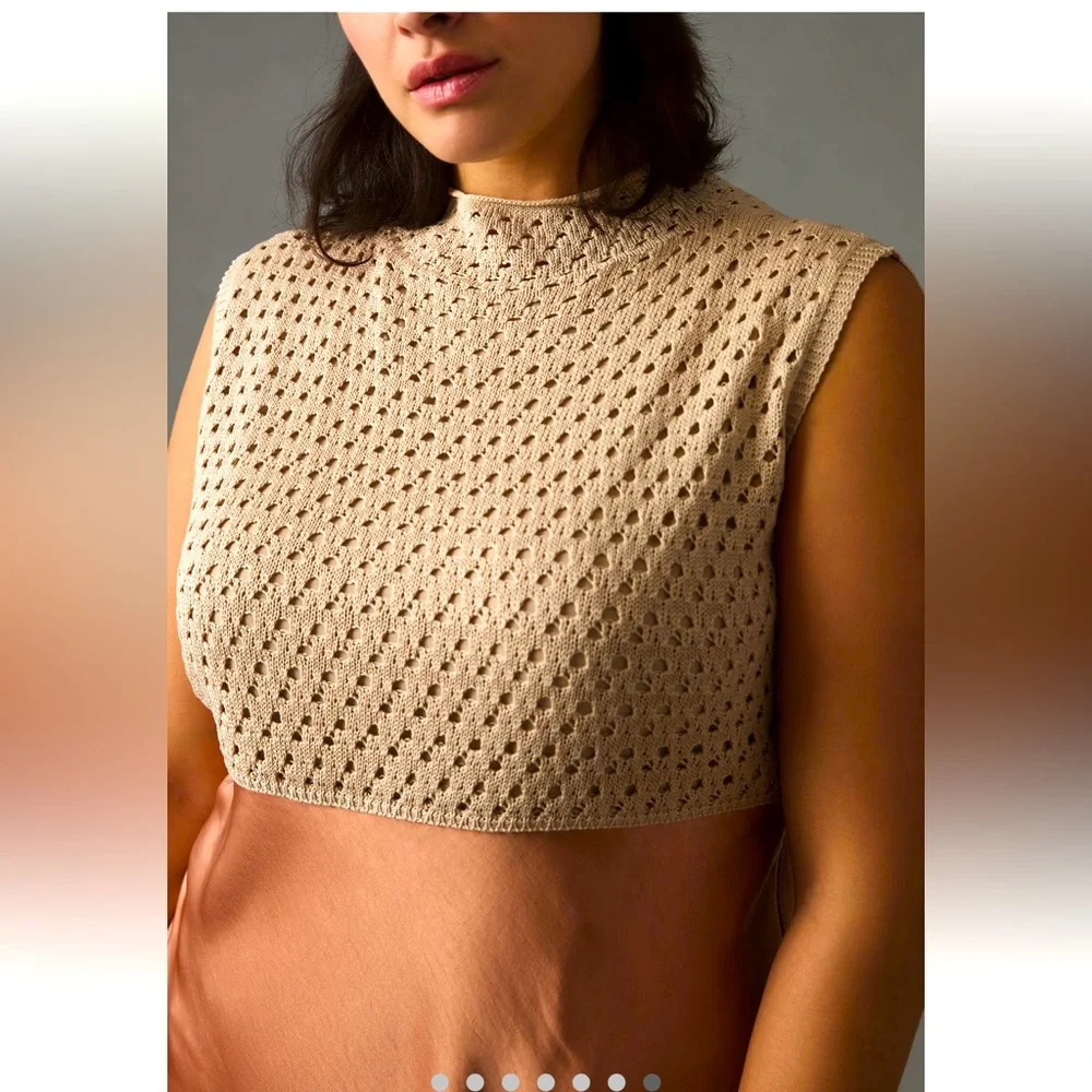 Mare Mare x Anthropologie Mock-Neck Sleeveless Dress - size XS - Picture 9 of 16